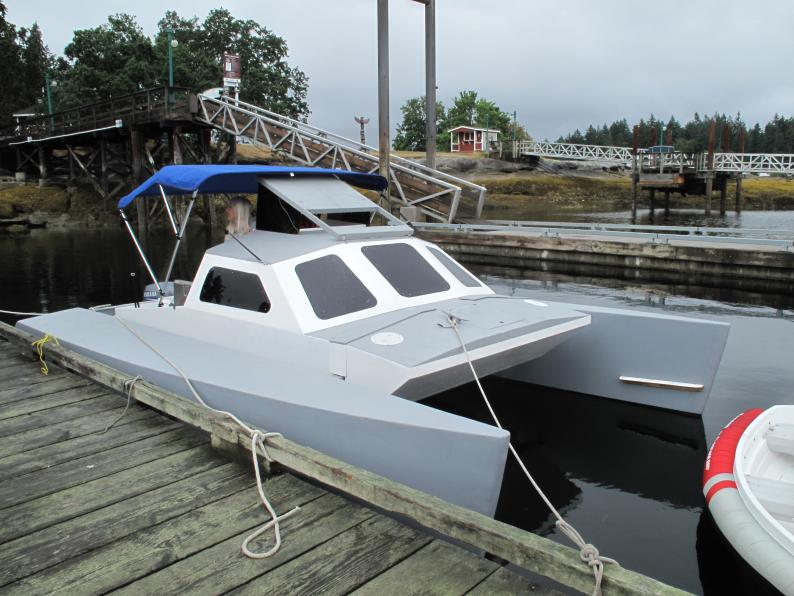Richard Wood's Power Catamaran